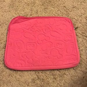 Pink Mickey Mouse  laptop case